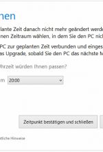 Windows 10 Upgrade planen