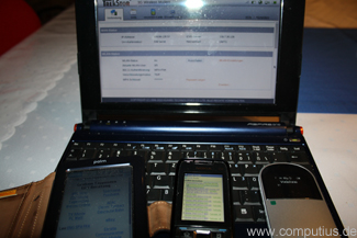 Gemeinsam ins Internet - ein Palm T|X, Nokia E51 und Acer Netbook mit dem Trekstore Portable WLAN Hotspot Gemeinsam ins Internet - ein Palm T|X, Nokia E51 und Acer Netbook mit dem Trekstore Portable WLAN Hotspot