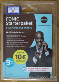 Ein FONIC Starterpaket